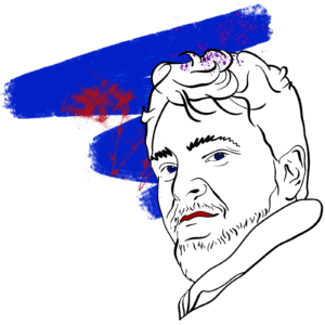 Portraitzeichnung des Referenten